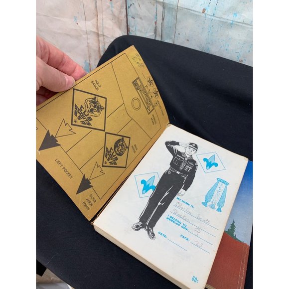 Vintage Cub Scout Bear Book / Webelos Boy Scout Book - Picture 3 of 9
